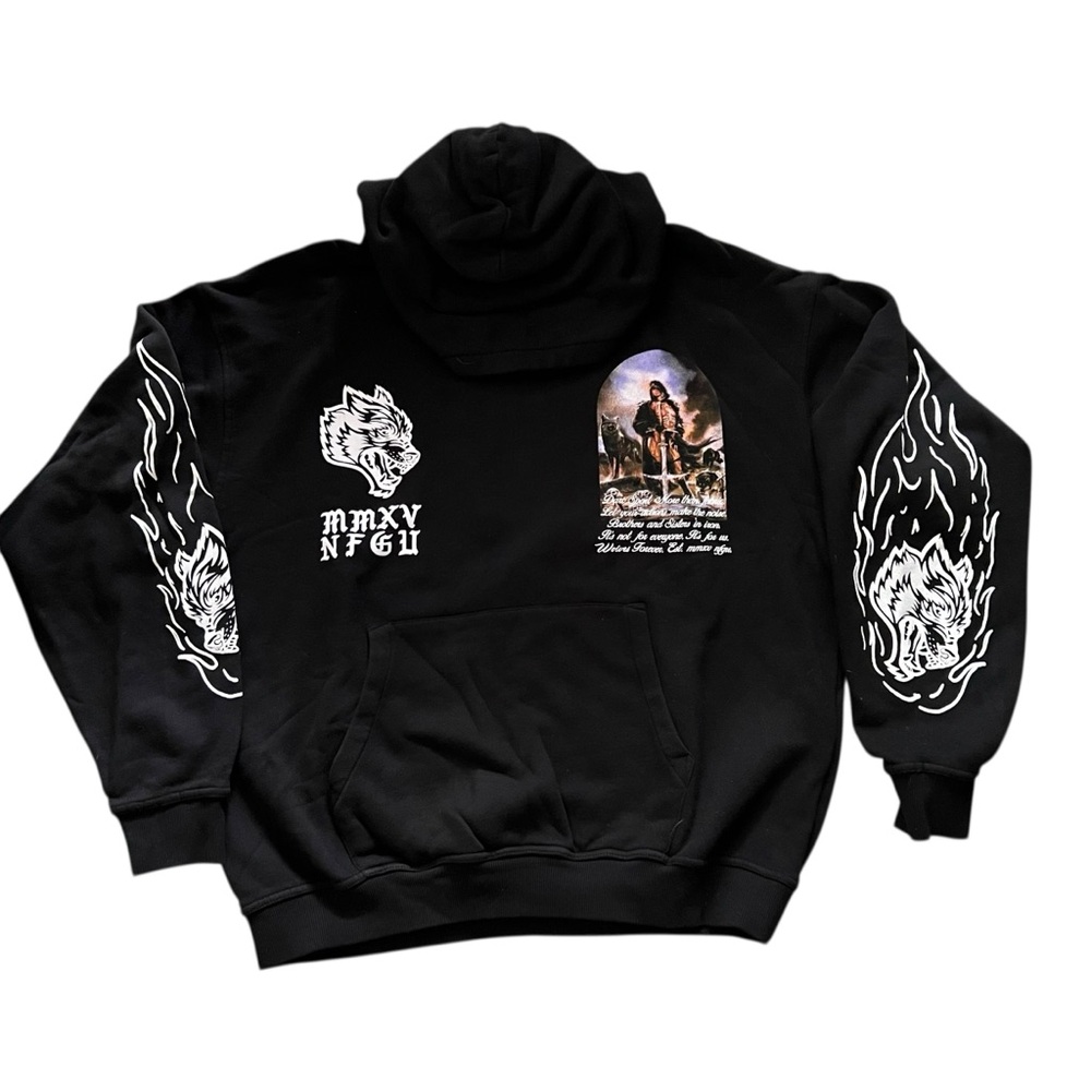 Darc Sport Until Valhalla Hoodie Limited Run 47 out of 1000 Ever Made